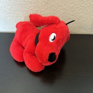 Vintage Clifford the Big Red Dog 8" Plush 1987 Eden Toys Norman Bridwell Stuffed